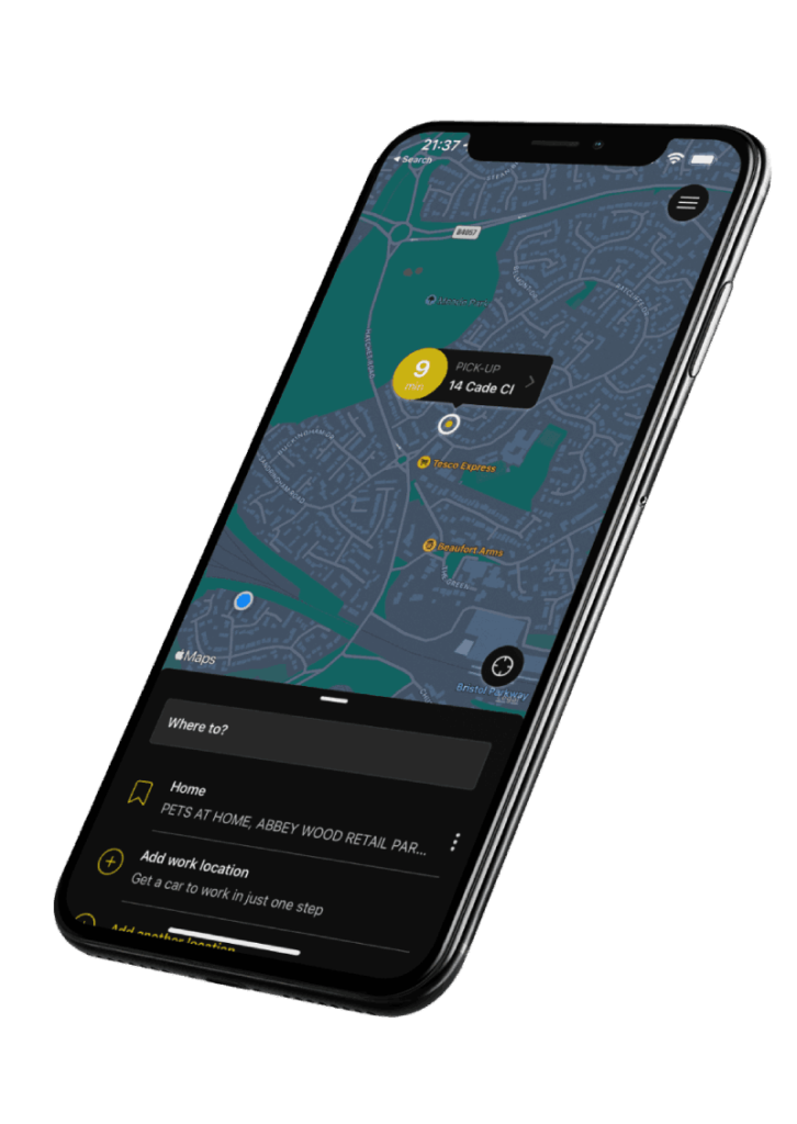 Download our Free Mobile Taxi service App | Hex cars